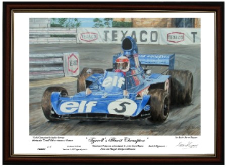 Sir Jackie Stewart Tyrell 006